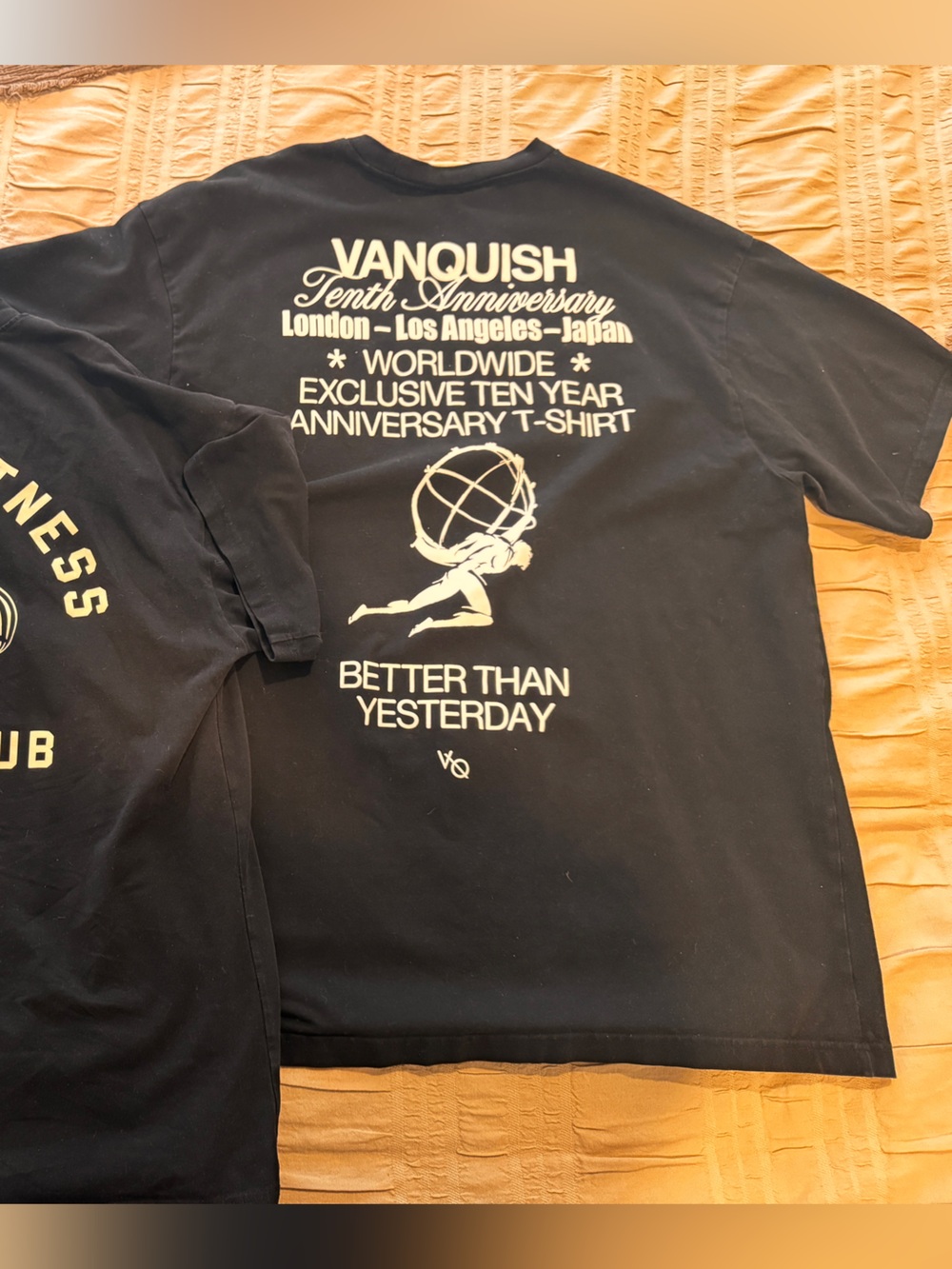 Vanquish Men’s Black Anniversary Graphic Tee